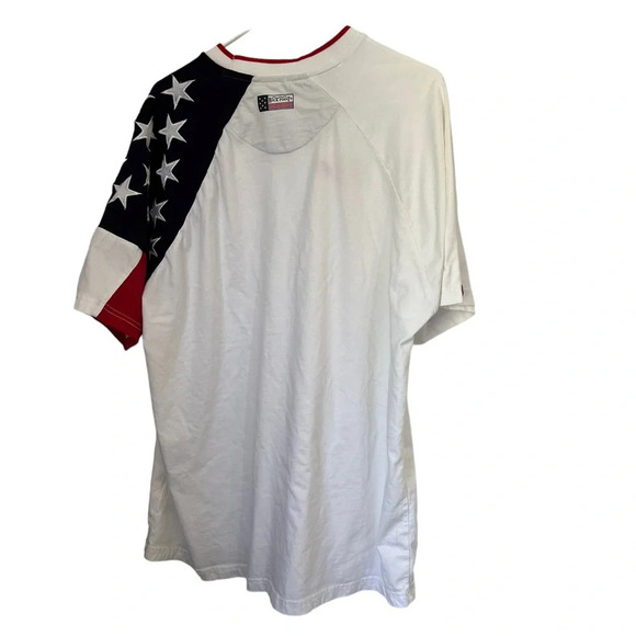 American Flag Embroidered Tee - Picture 3 of 4